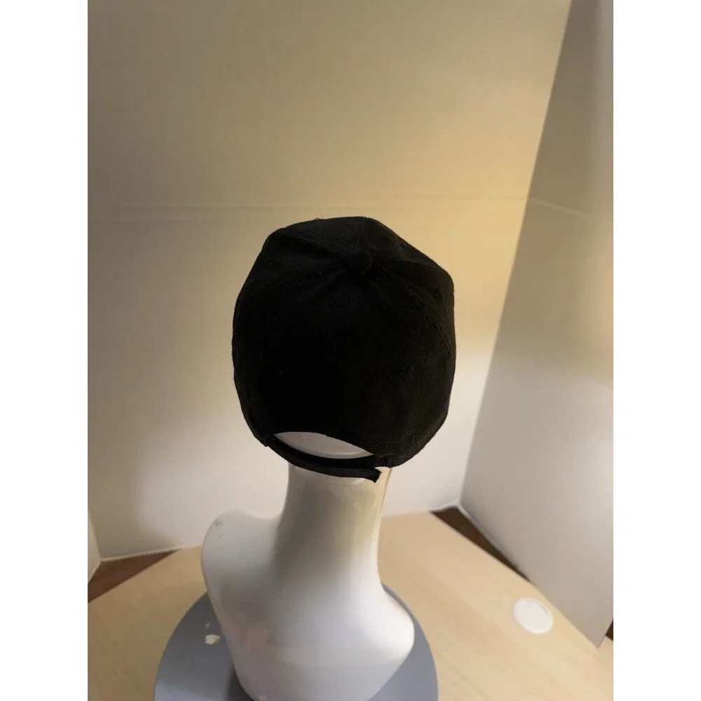 Spirit Brand NASA Hat Black Baseball Cap Cotton Strap-Back Hat Adjustable M